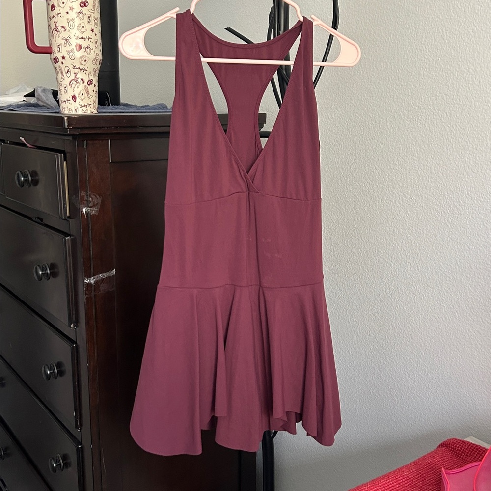 HALARA Burgundy Jumpsuit